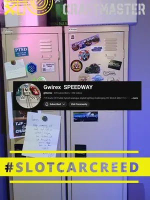 Gwirex Sticker Swap #slotcarcreed