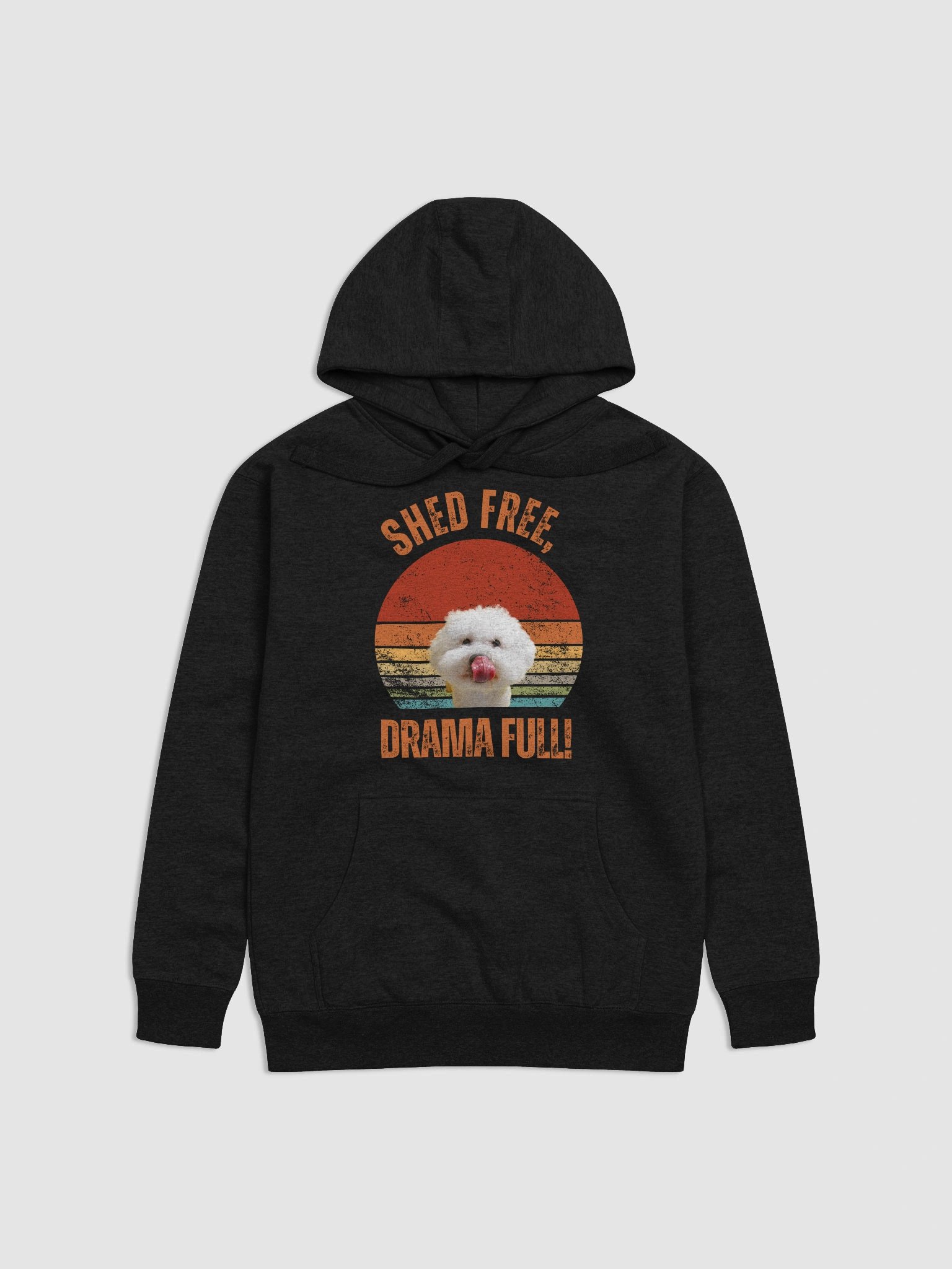 Shed-Free Drama-Full Bichon Frise Hoodie product image (1)