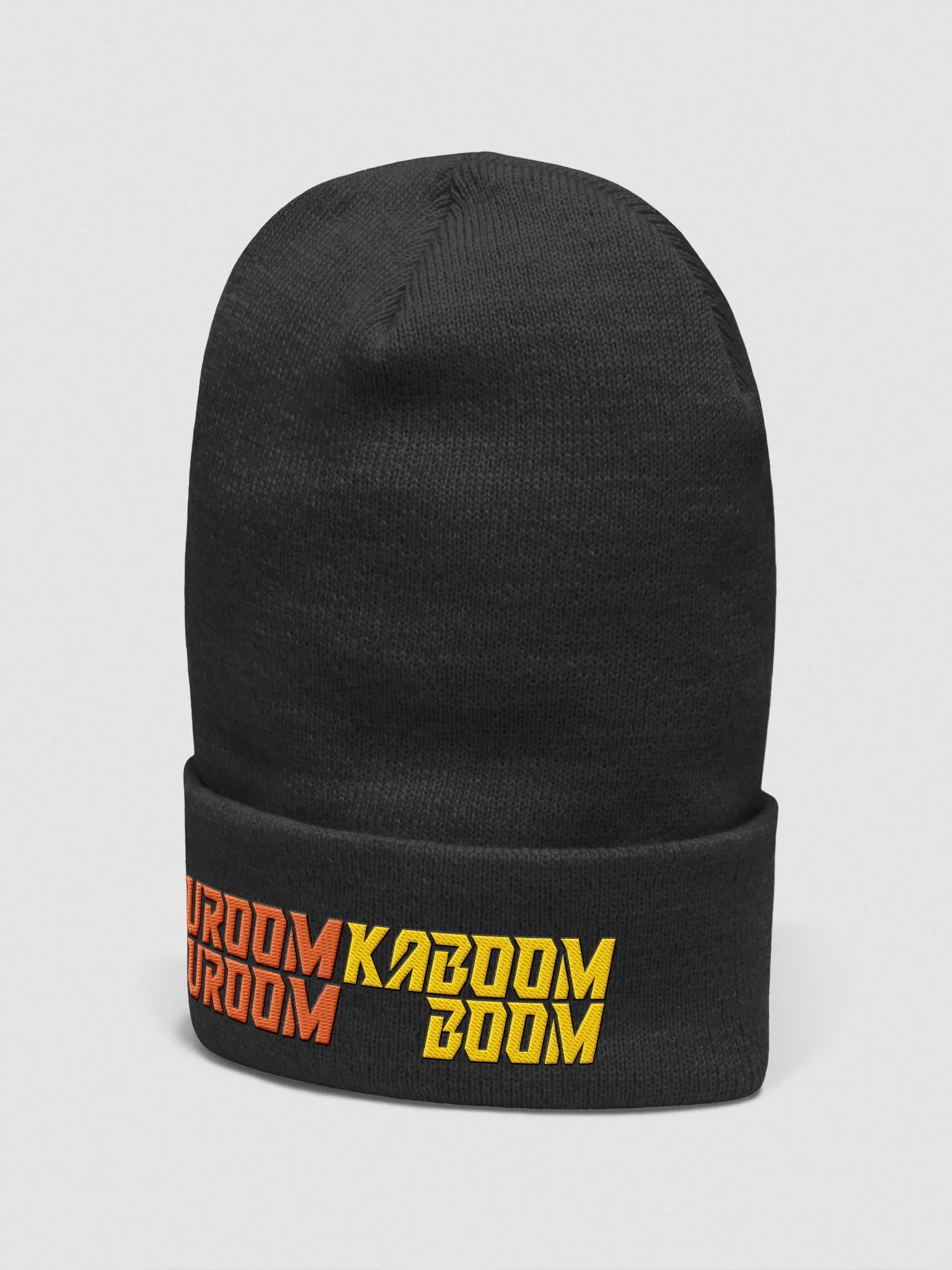 Vroom Vroom Kaboom Boom Cuffed Beanie product image (16)