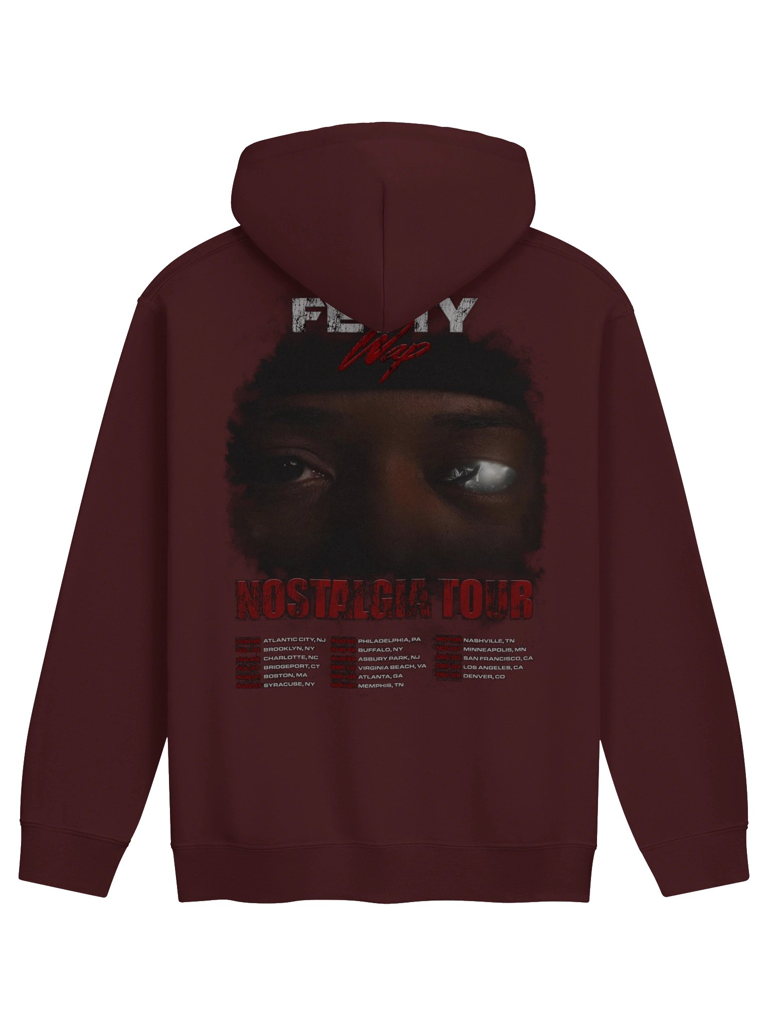 Nostalgia Tour 2026 Fetty Wap Hoodie product image (2)