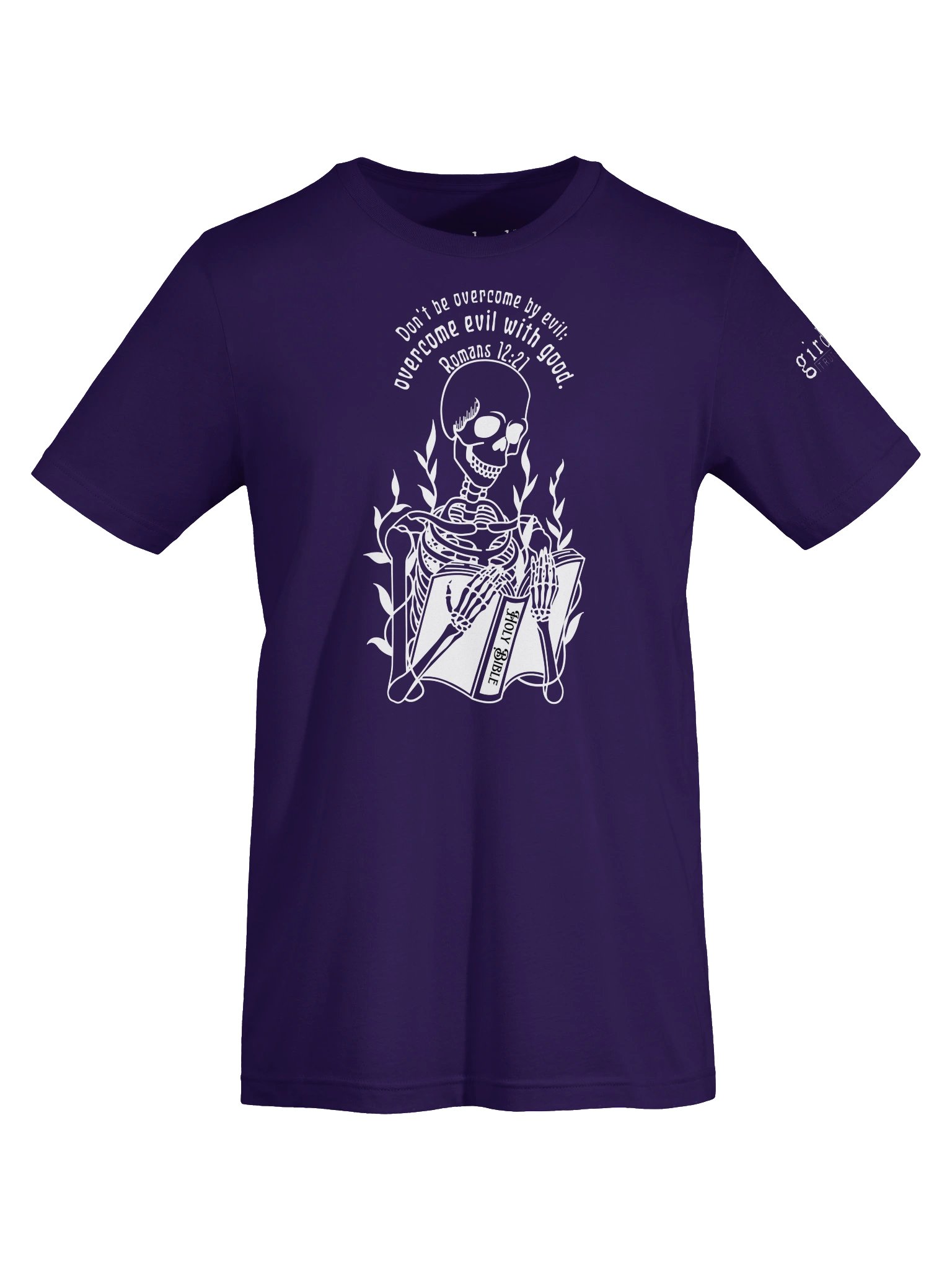 Overcome Evil with Good Romans 12:21 Tee product image (5)