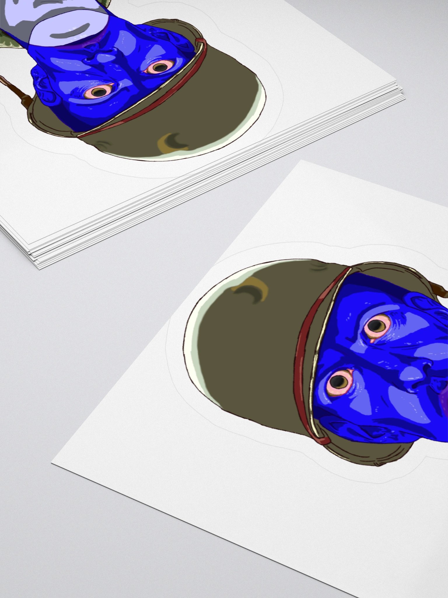 A Thousand Frog Stare Sticker product image (4)