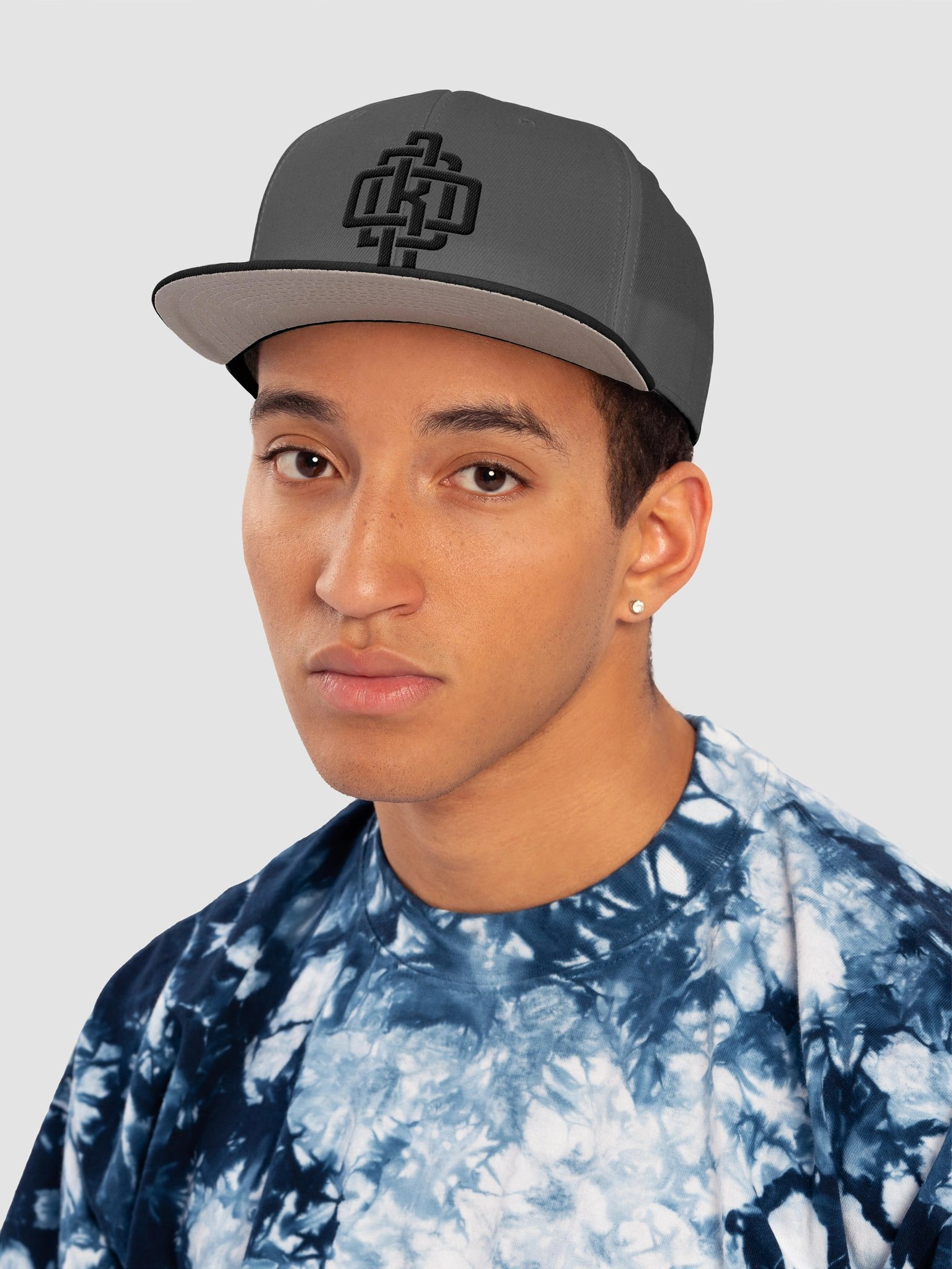 Monogram Snapback Cap, Dark product image (6)