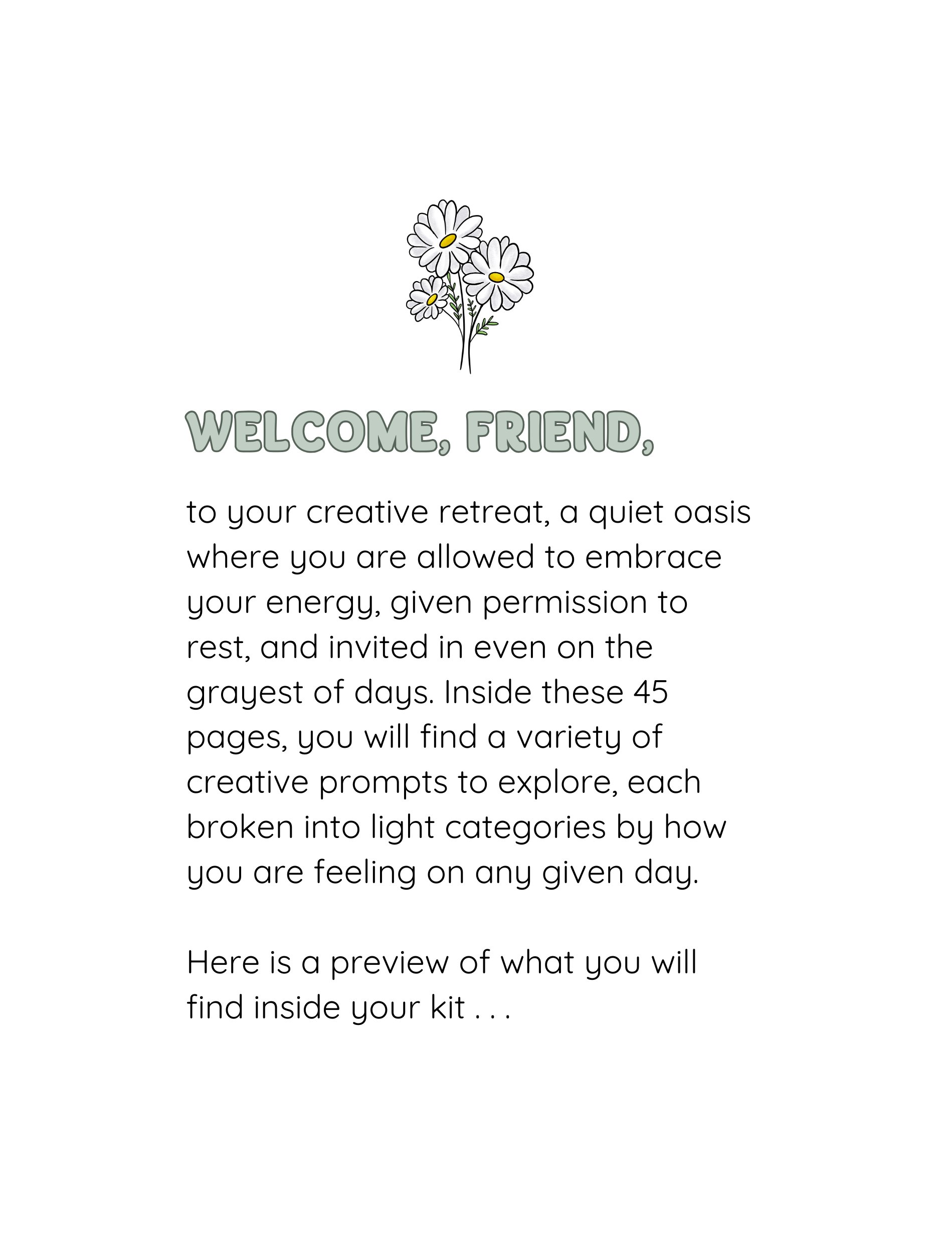 Gray Day Creative Retreat product image (2)