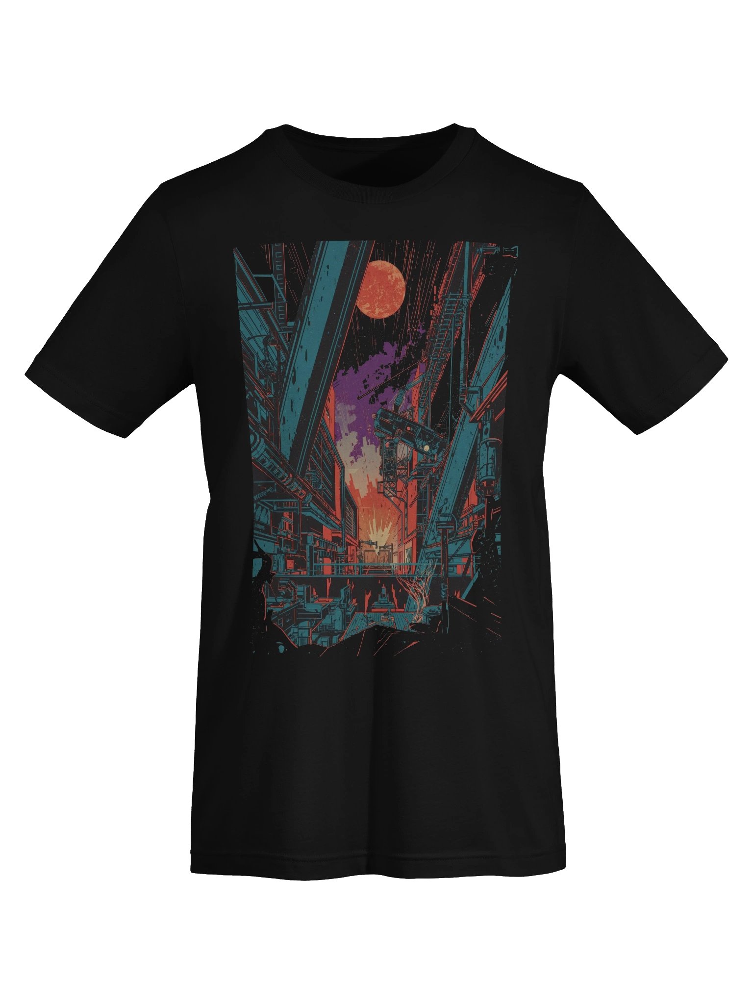 Neo-Visions Cityscape Lightweight T-Shirt product image (4)