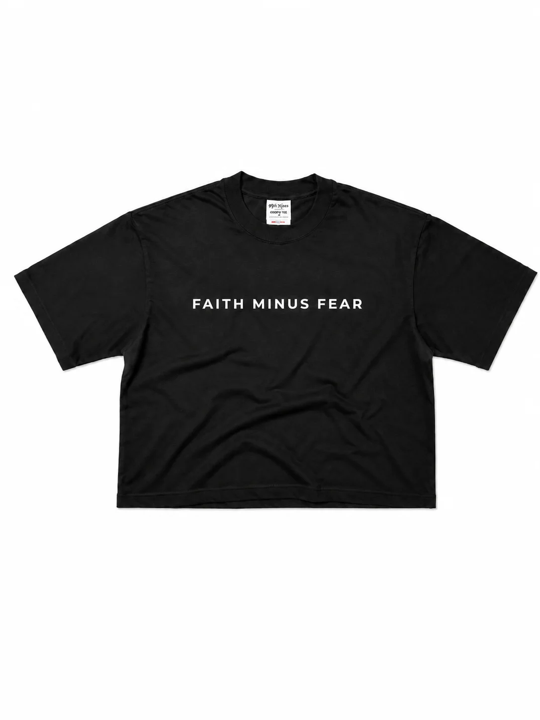 Faith Minus Fear Signature Tee – Black product image (1)