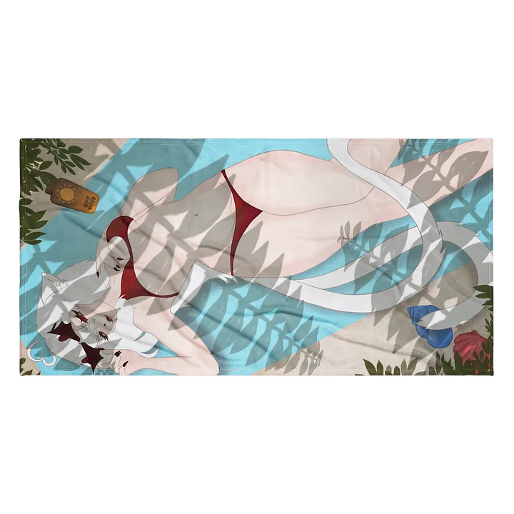 Summer Neko Towel Lay Towel product image (2)