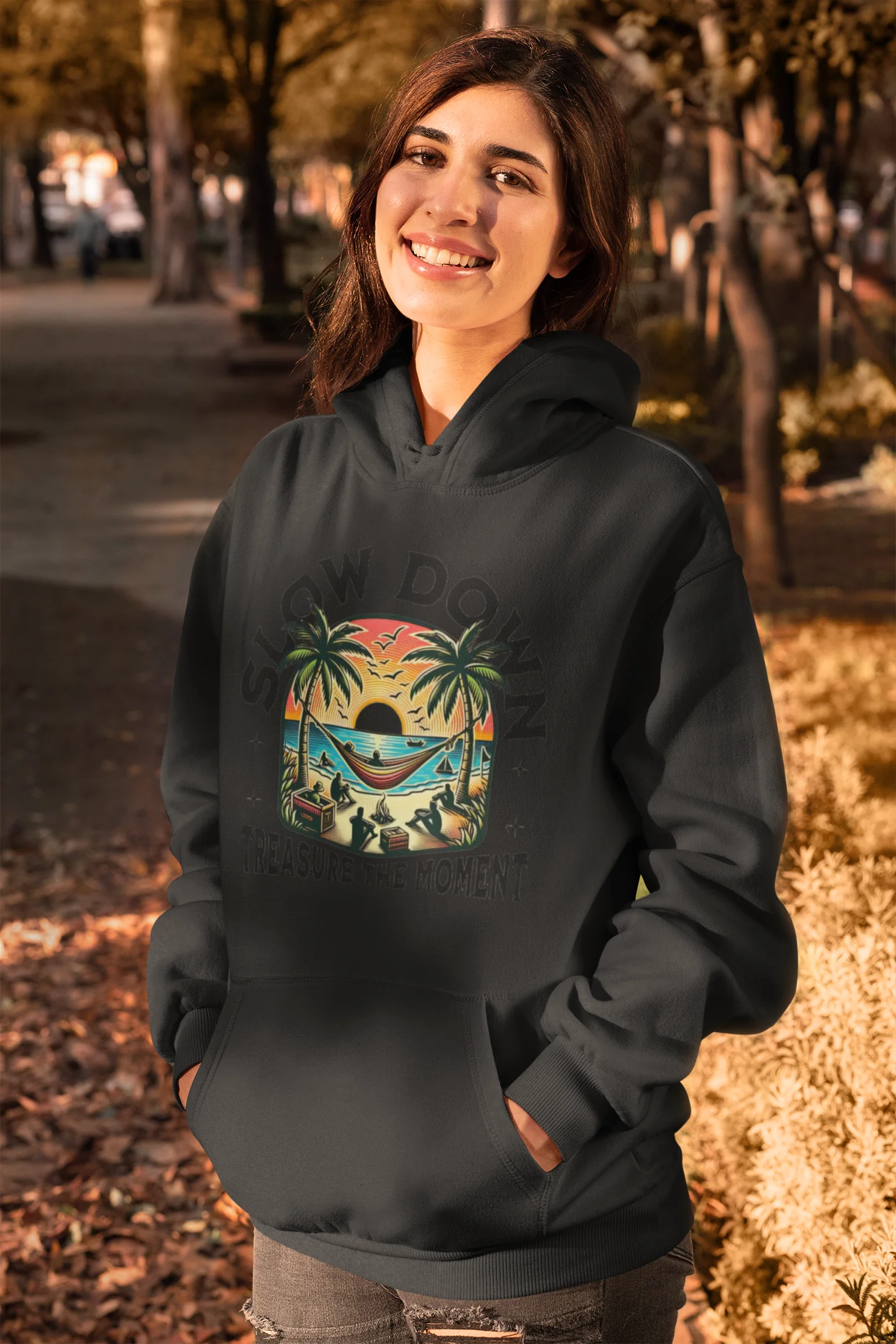 Slow Down & Treasure the Moment Hoodie (Unisex) product image (24)