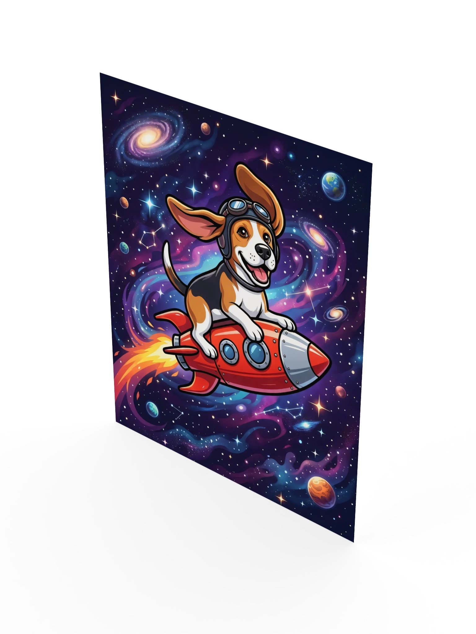 Rocket Beagle Poster product image (17)
