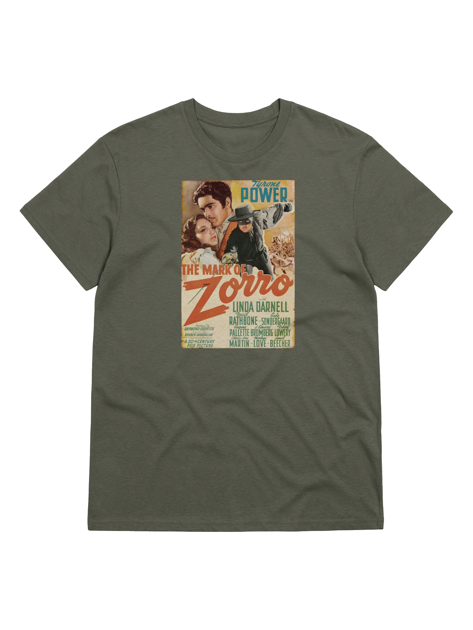 Mark of Zorro Vintage T-Shirt product image (4)