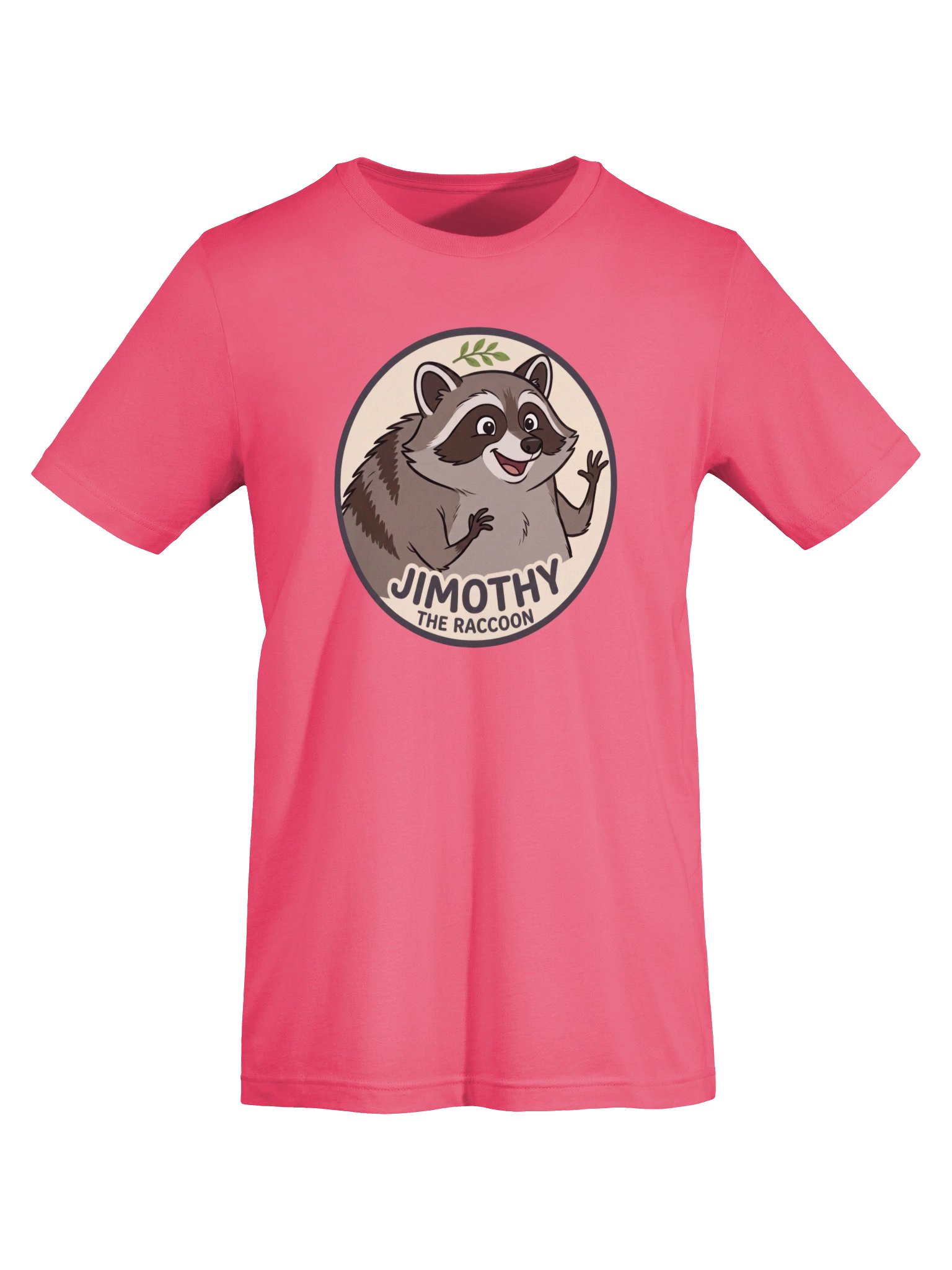 Jimothy the Raccoon Pink Tee product image (5)
