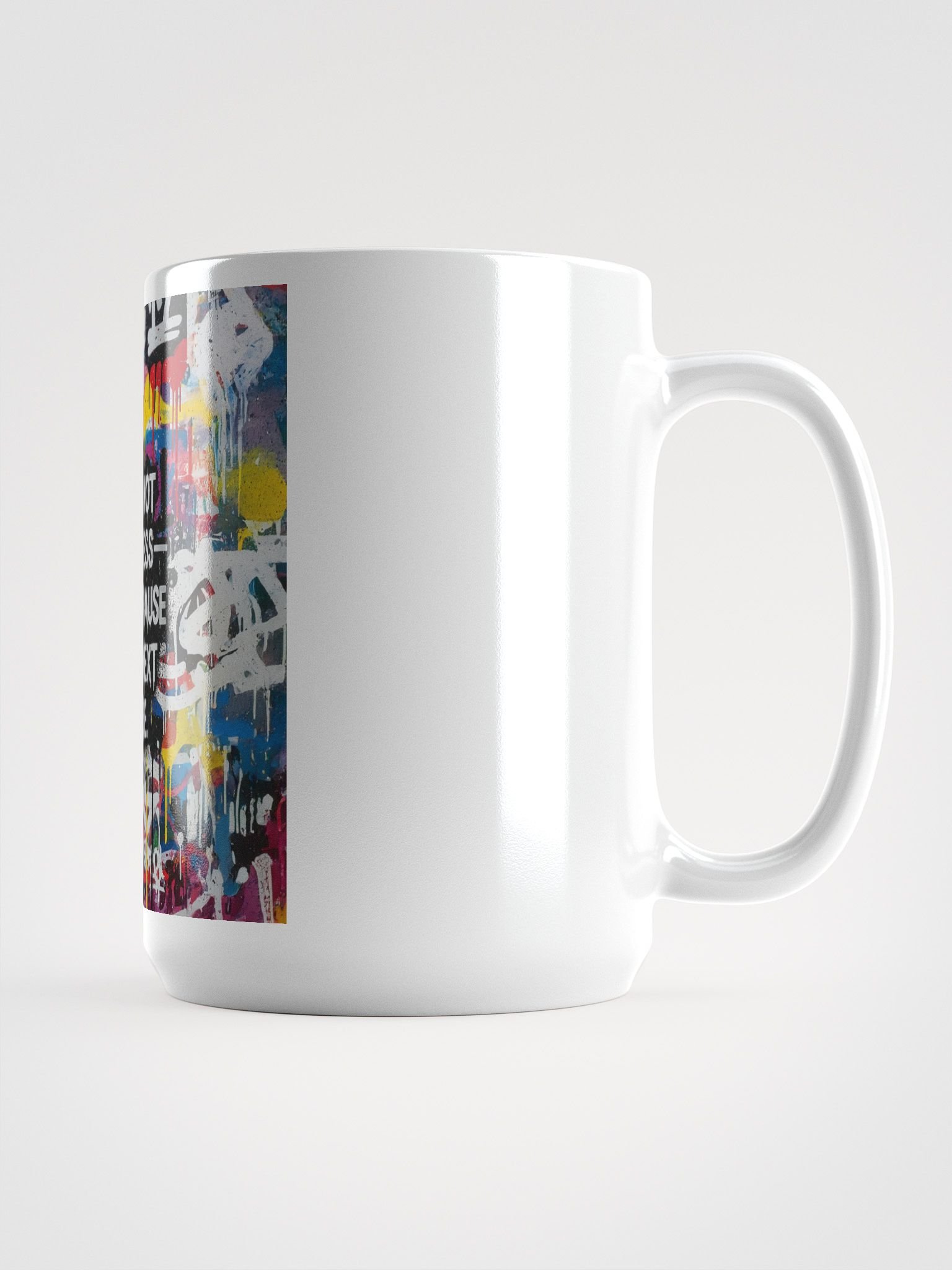 Mercy's Not Forgiveness - Graffiti Mug product image (1)