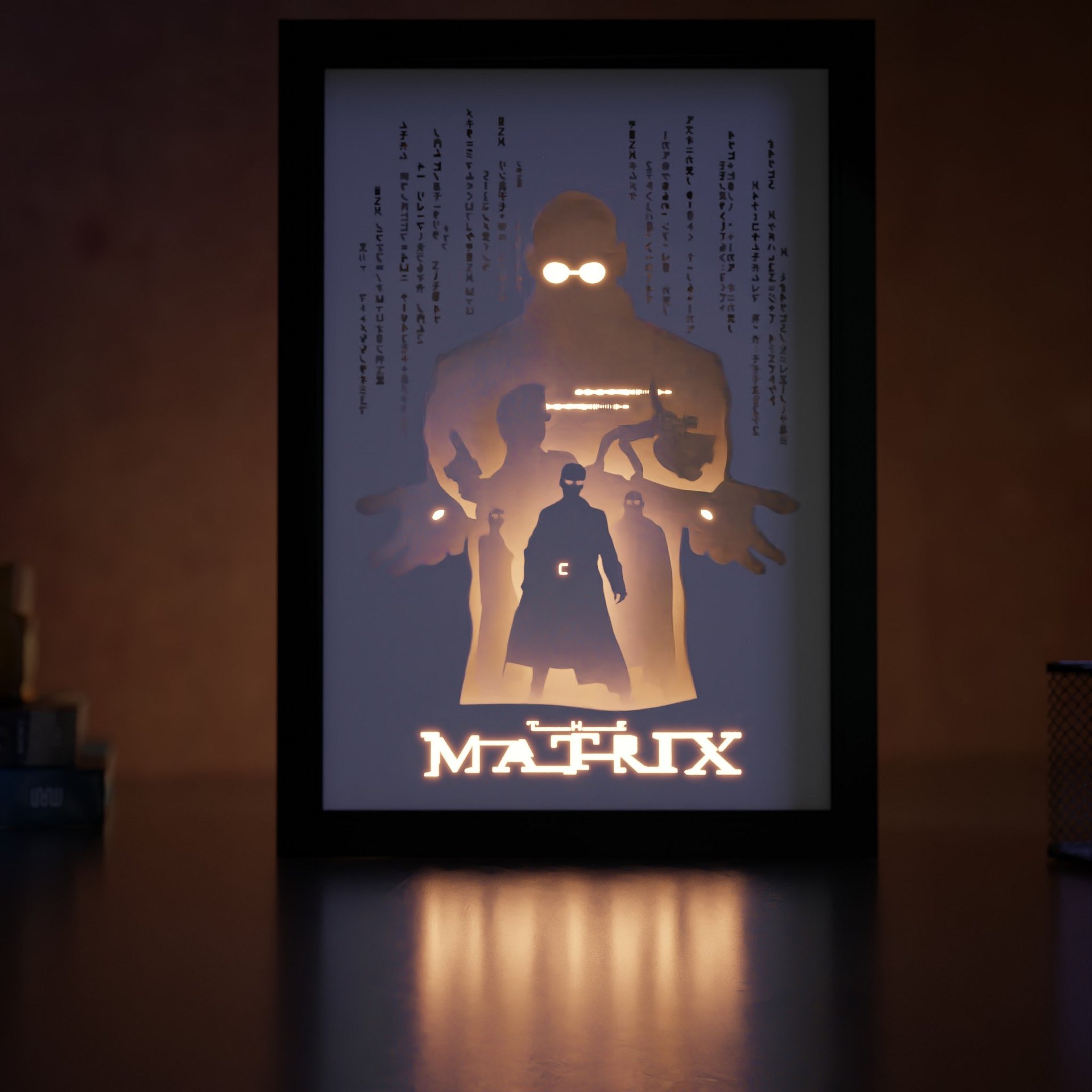 Matrix Rectangle-Hexagon Light Box Template -PDF PNG SVG DXF + Video Tutorial product image (4)