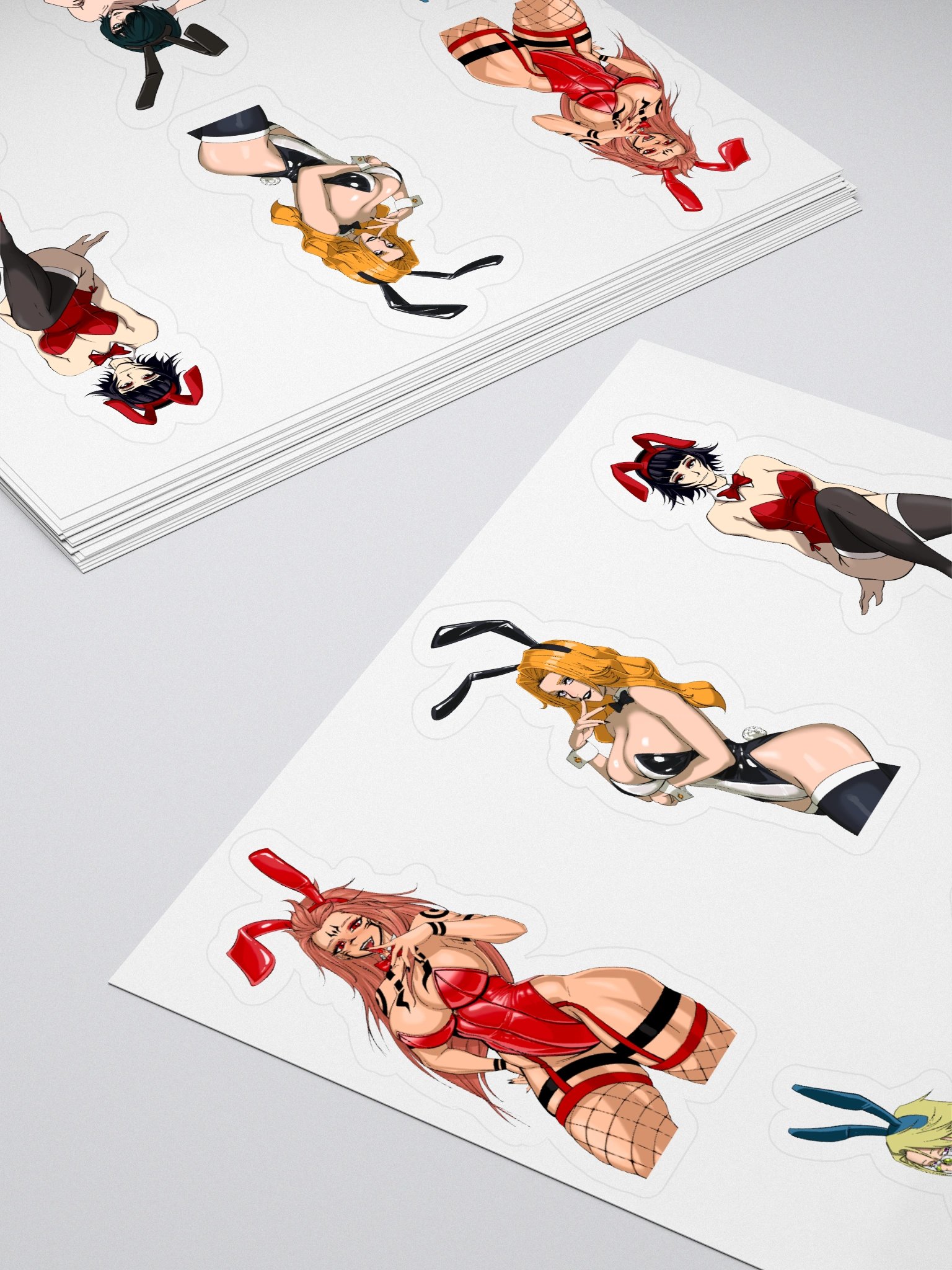 Bunny Costume Kiss Cut Stickers Set product image (4)