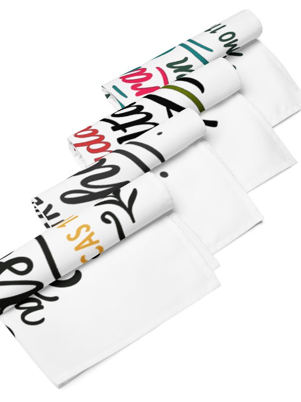Christian Cloth Napkins (Spanish) product image (6)
