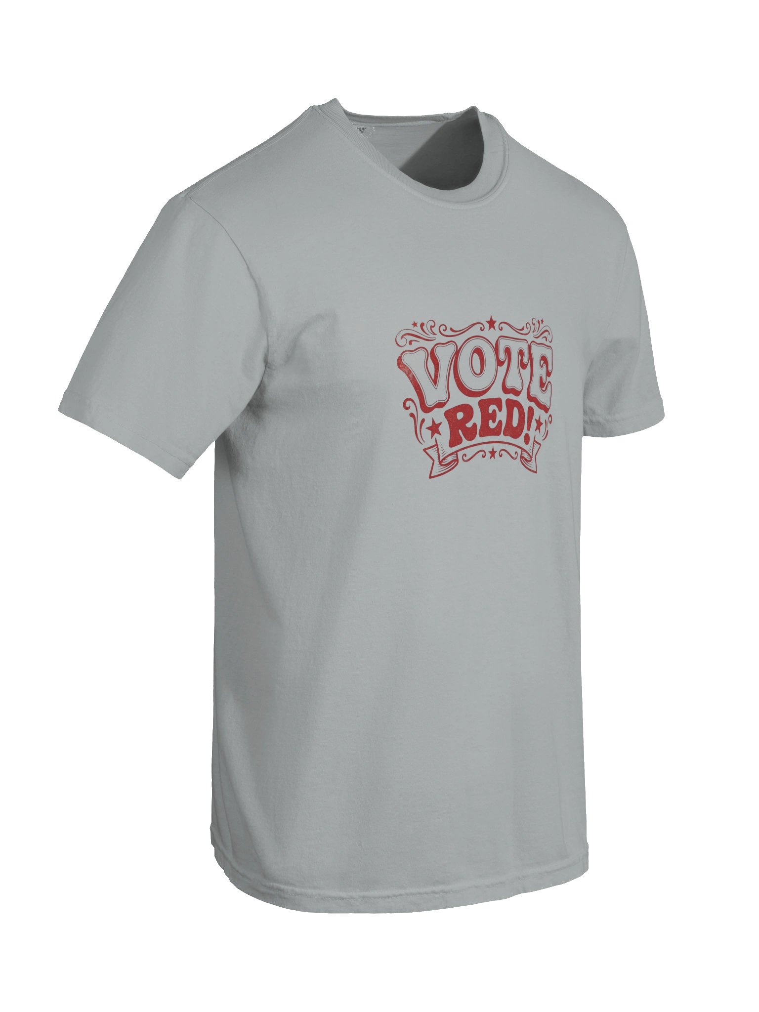 Brazen Candor – Get Your Butt in the Booth! T-Shirt - Gray - Vote Red product image (10)
