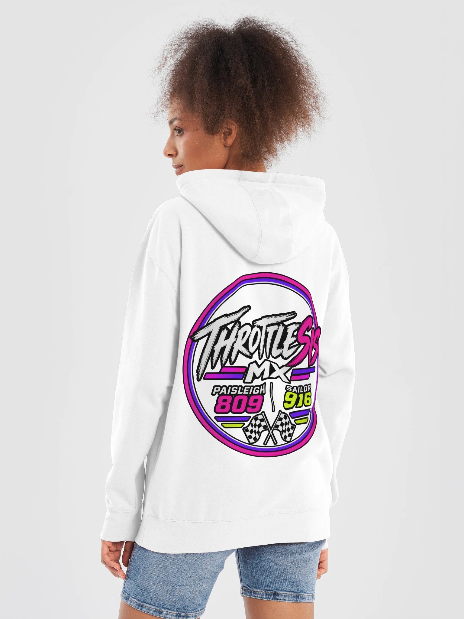 ThrottleSis Logo Hoodie-Adult product image (6)