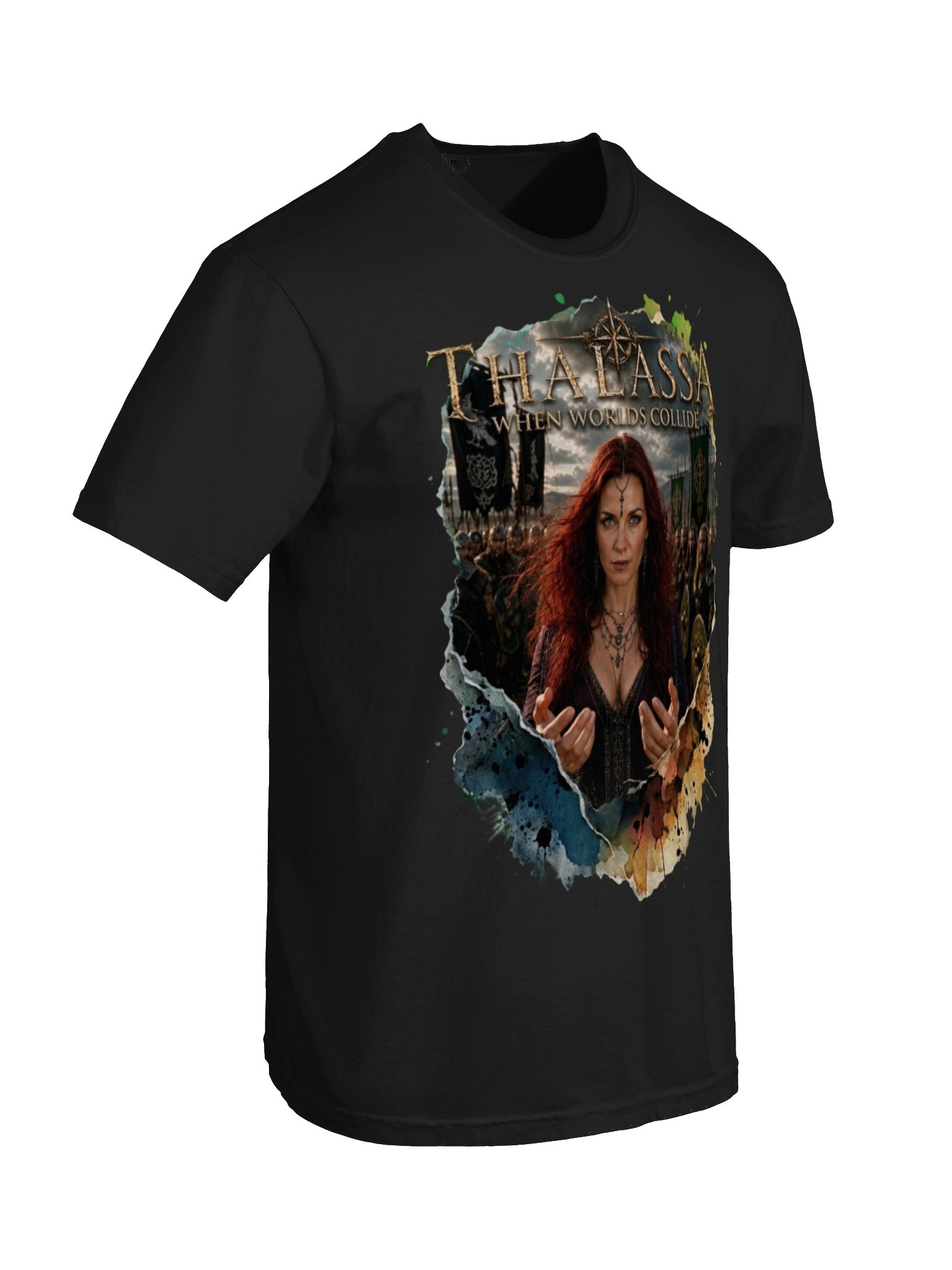 THALASSA Nilah Version - "When Worlds Collide" Heavyweight Official T-Shirt product image (11)