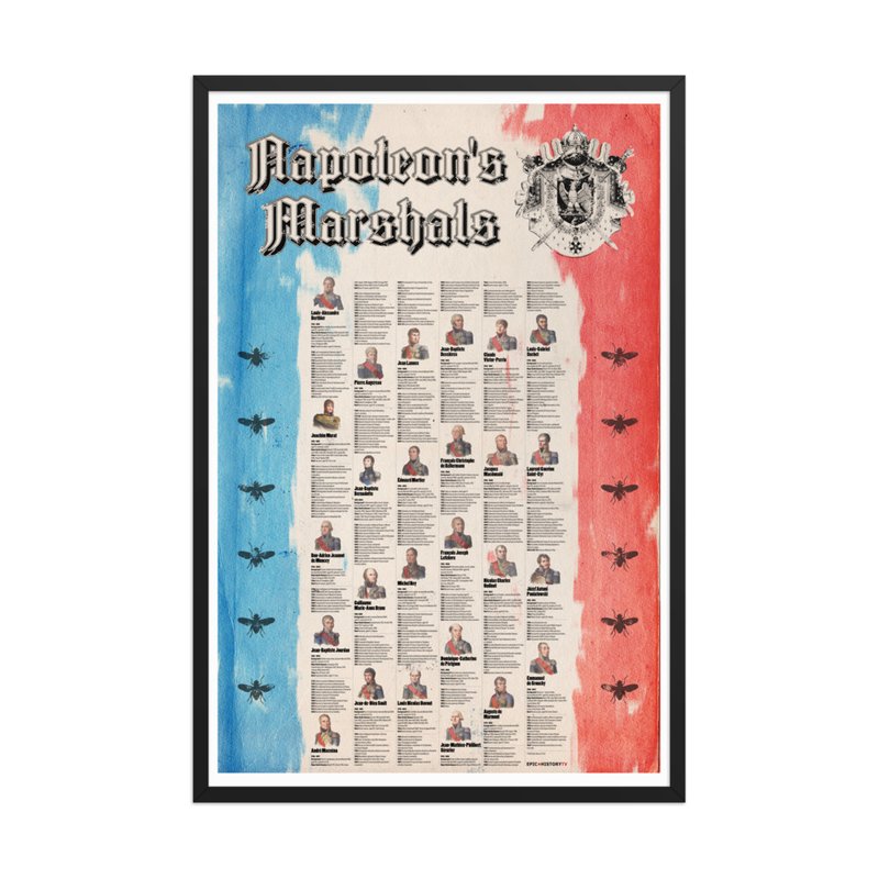 Napoleon’s Marshals - Framed Poster product image (1)