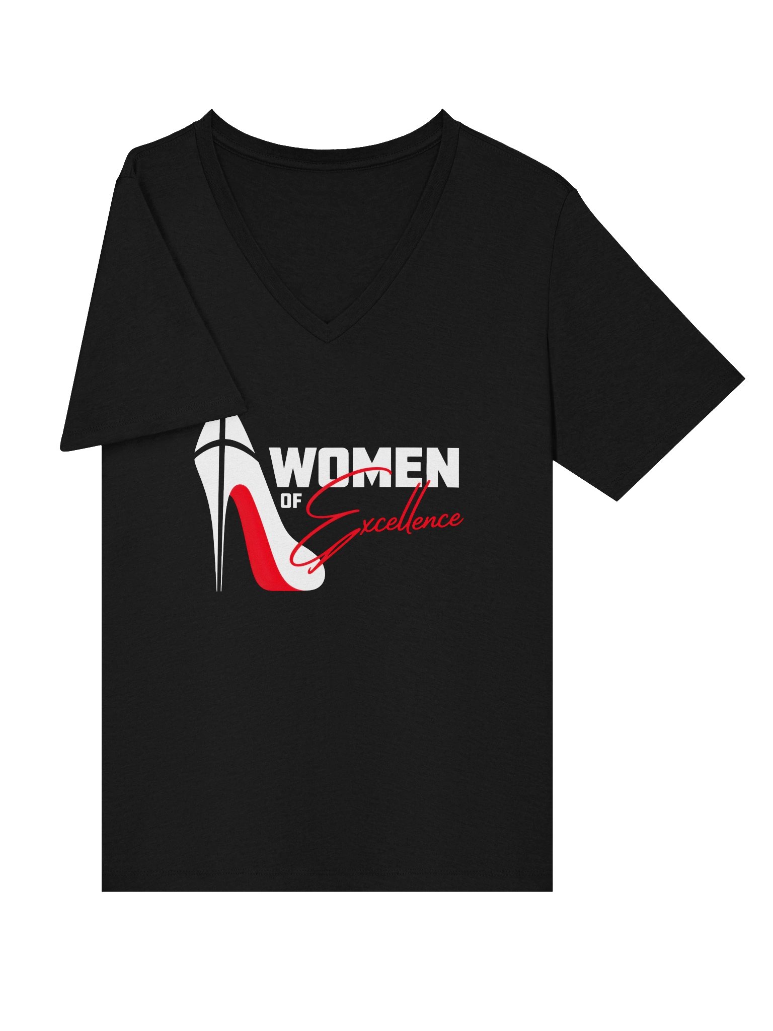 V Neck T-Shirt | Women's Fitted Tee product image (2)