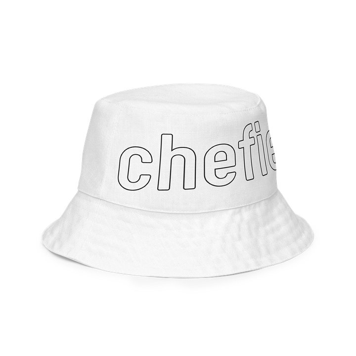 ChefieJay Fisherman Hat 2 White product image (2)