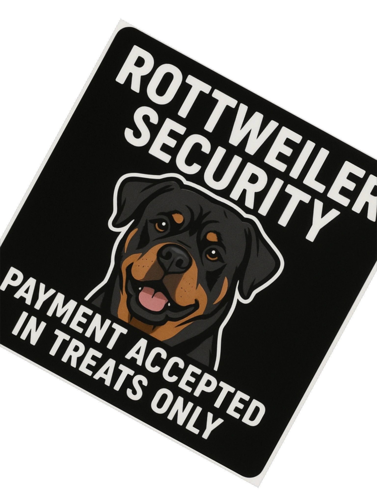Rottweiler Security Sticker product image (2)
