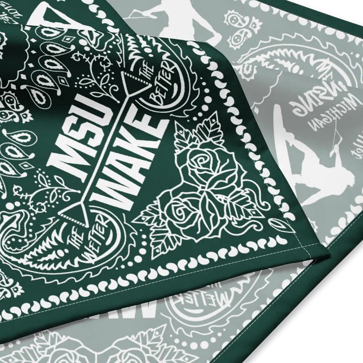 MSU Wake Bandanna product image (4)