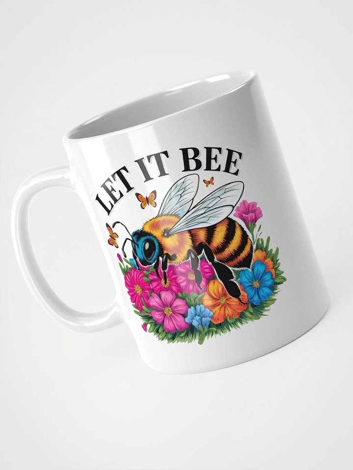 Colorful Let it Bee Flower Mug product image (2)