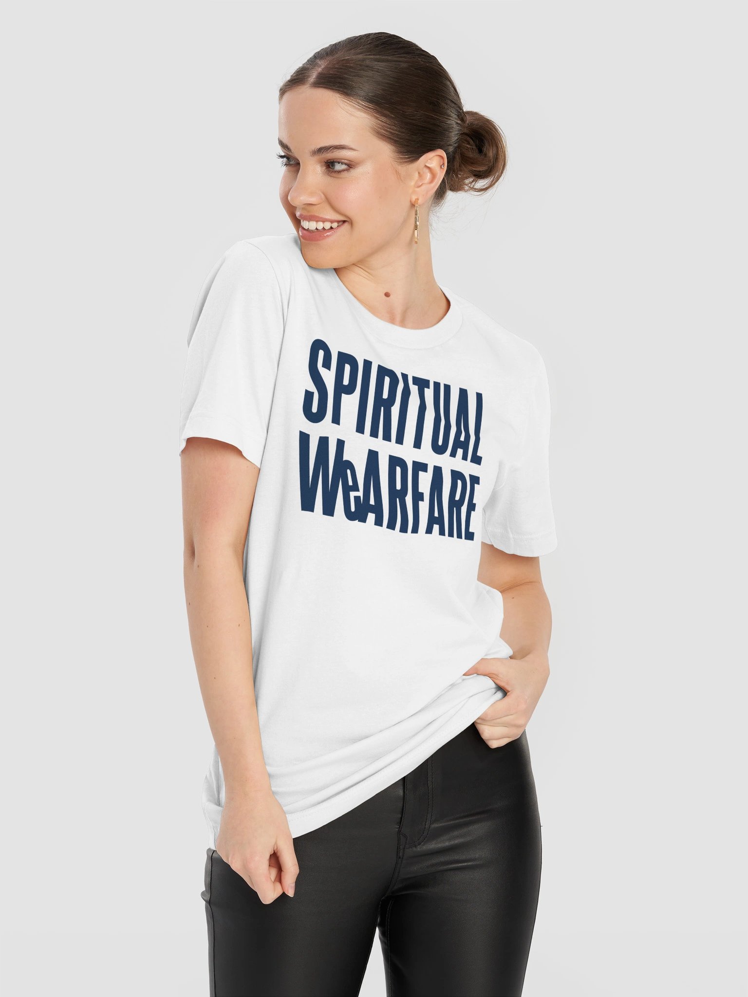 Spiritual Wearfare Illuminate Tee product image (3)