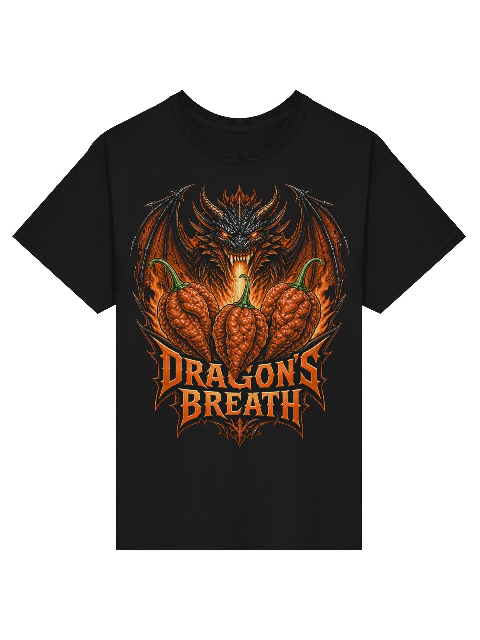 Dragon’s Breath Chilli Dragon T-Shirt | Superhot Pepper Tee product image (3)