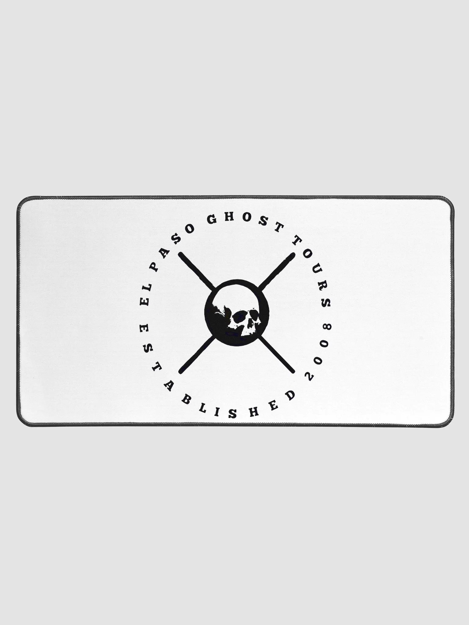 Established 2008 Skull Logo Desk Mat product image (1)