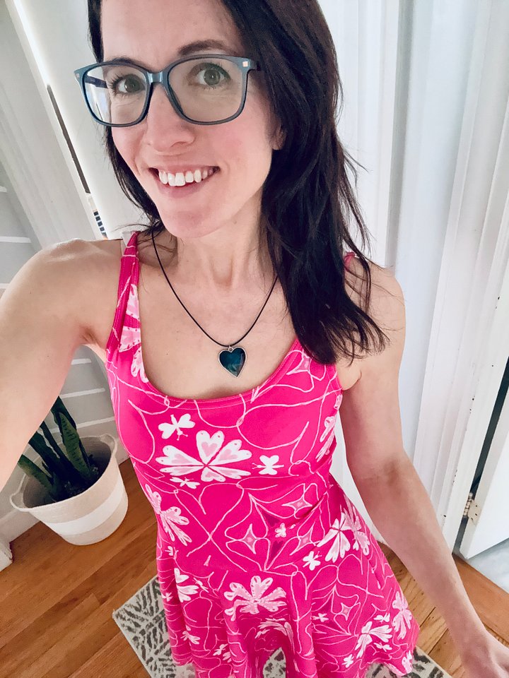 Hearts Blooming Skater Dress | Fit & Flare | Monique Faella Designs™ product image (1)