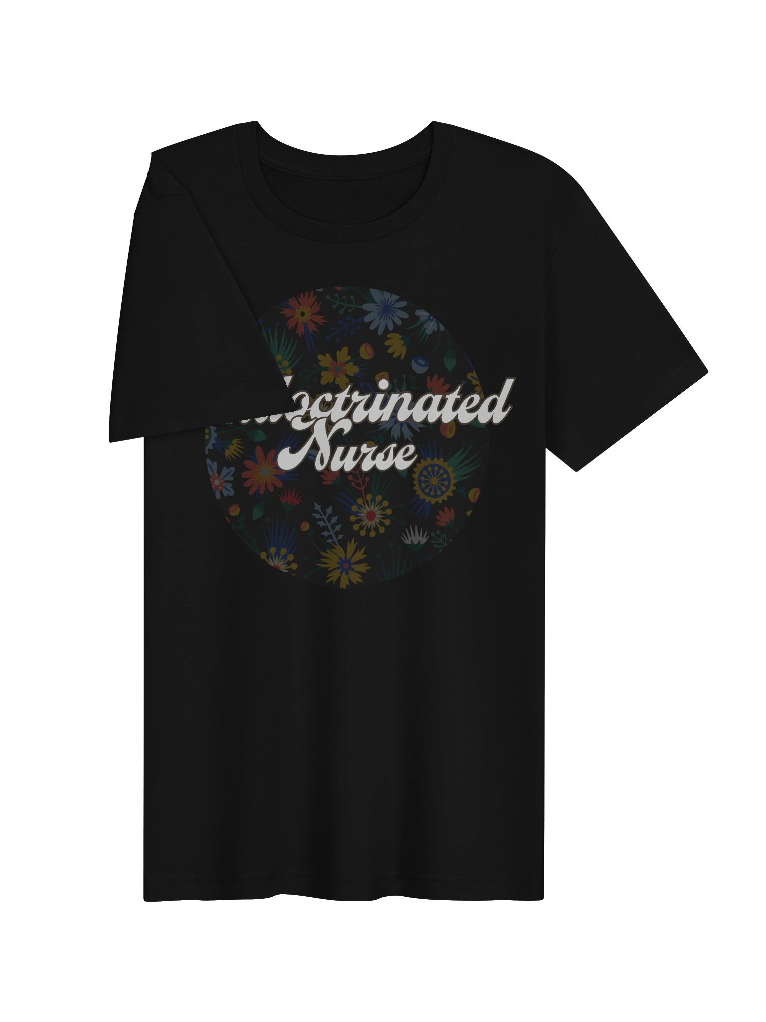 Undoctrinated Nurse Floral Tee - Confident Mama product image (3)