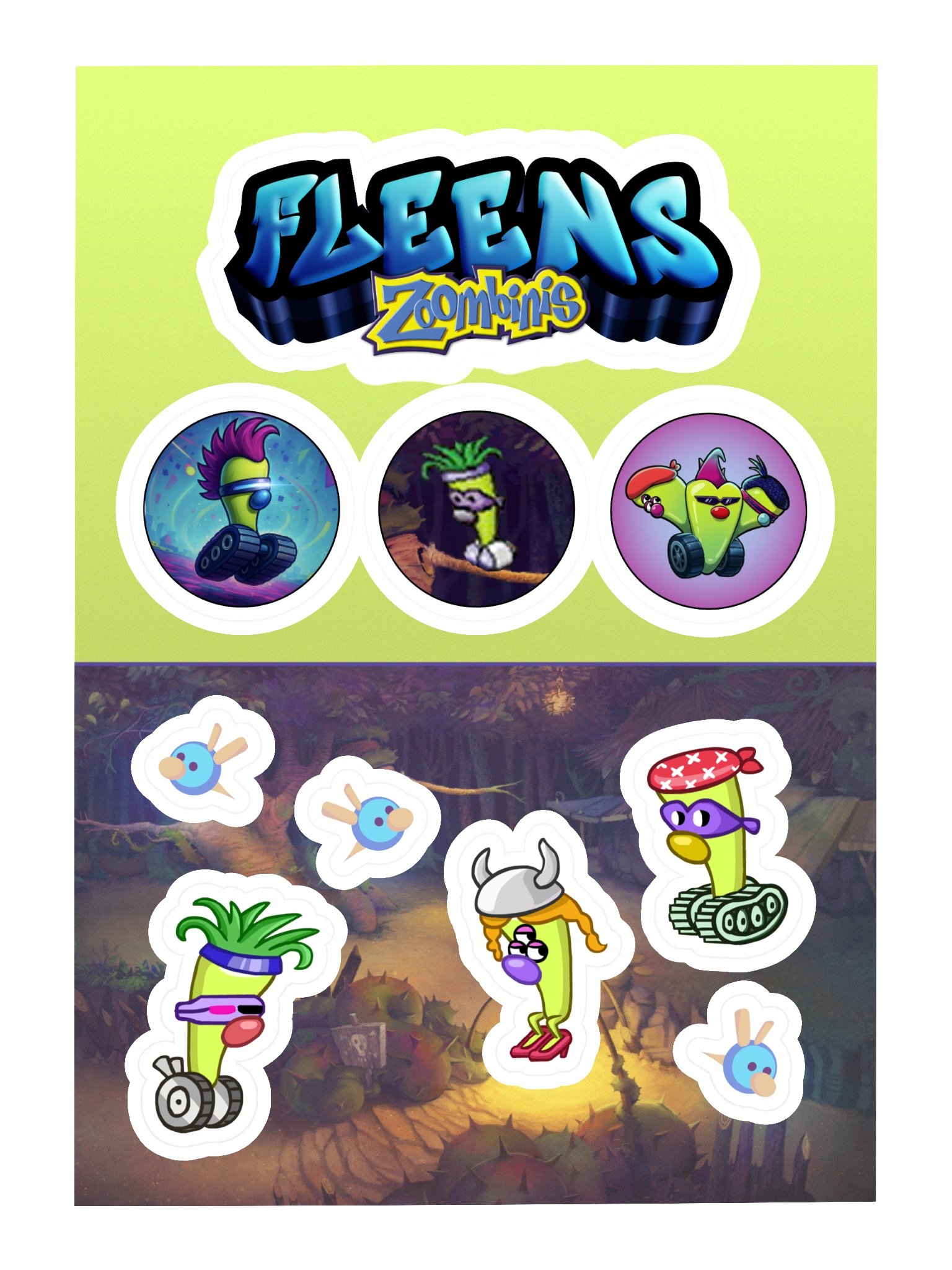Fleens Sticker Set product image (3)