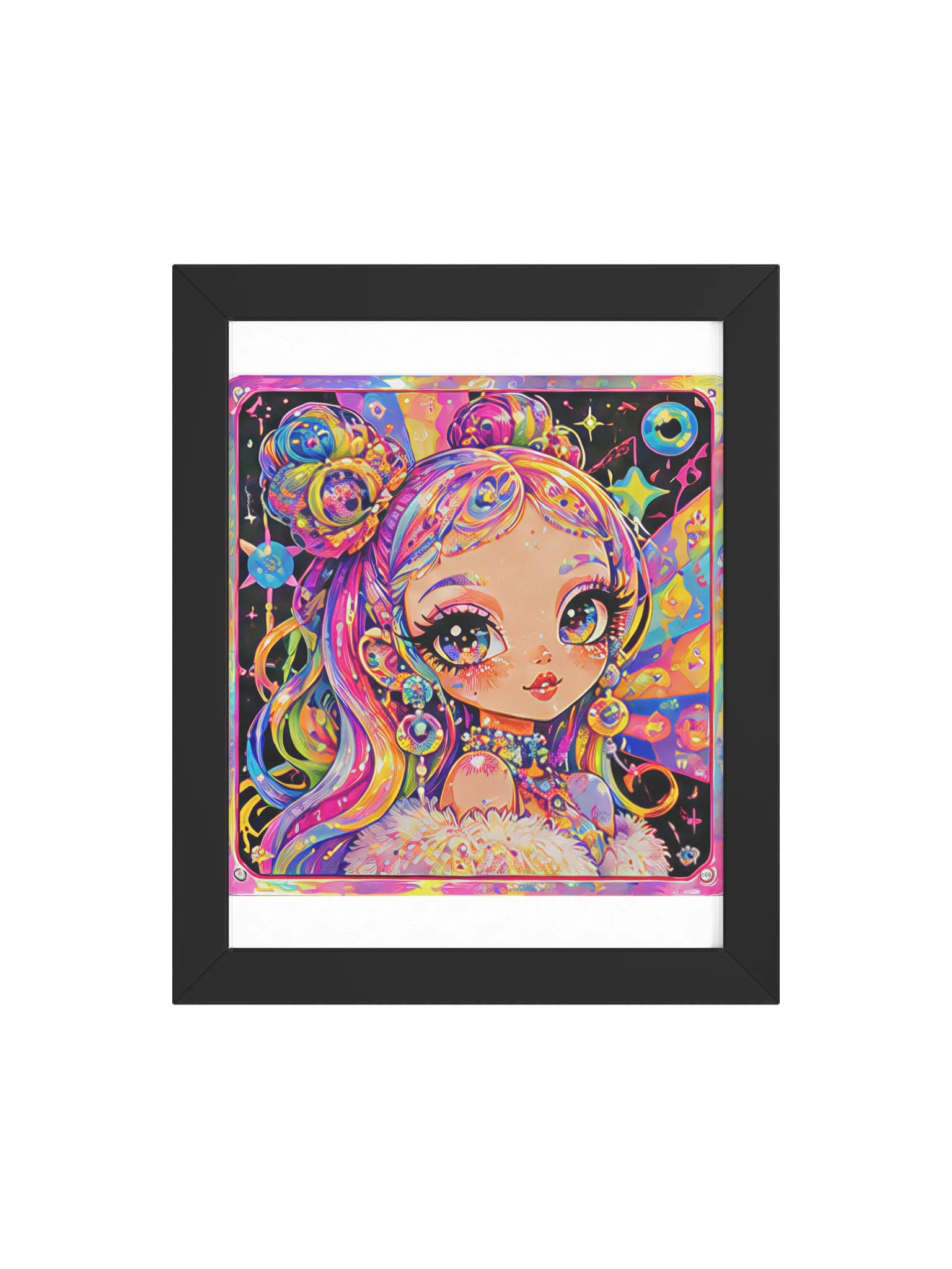Cosmic Doll Framed Poster product image (58)