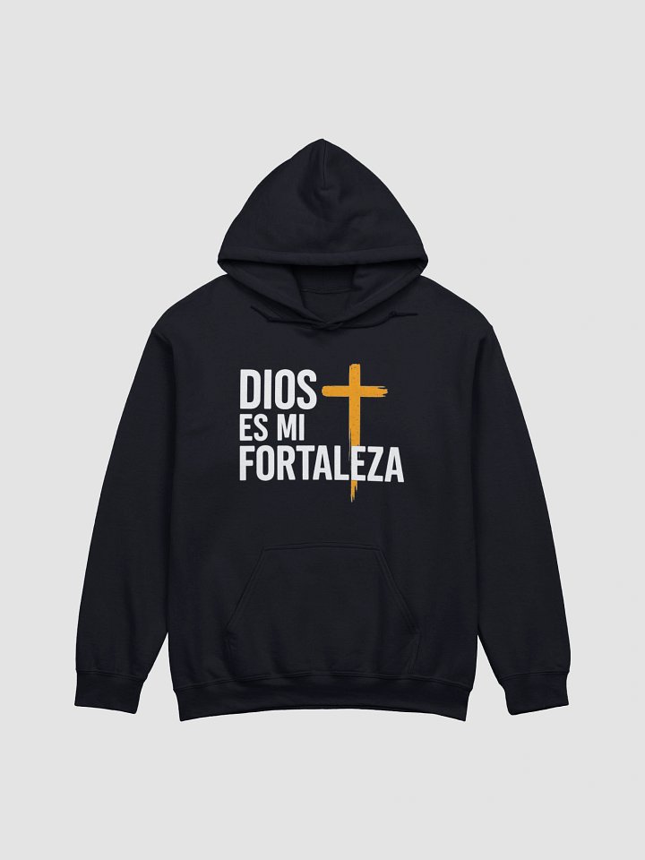 Sudadera Unisex Con Capucha | Dios es mi fortaleza product image (1)