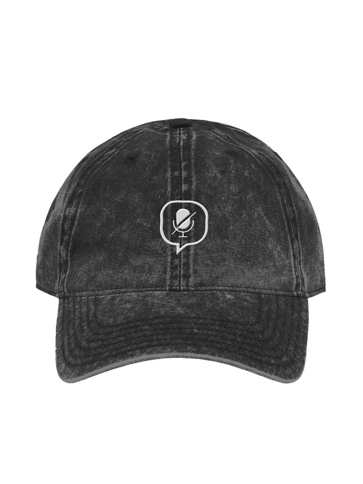 Off the Record Icon Embroidery Hat product image (1)
