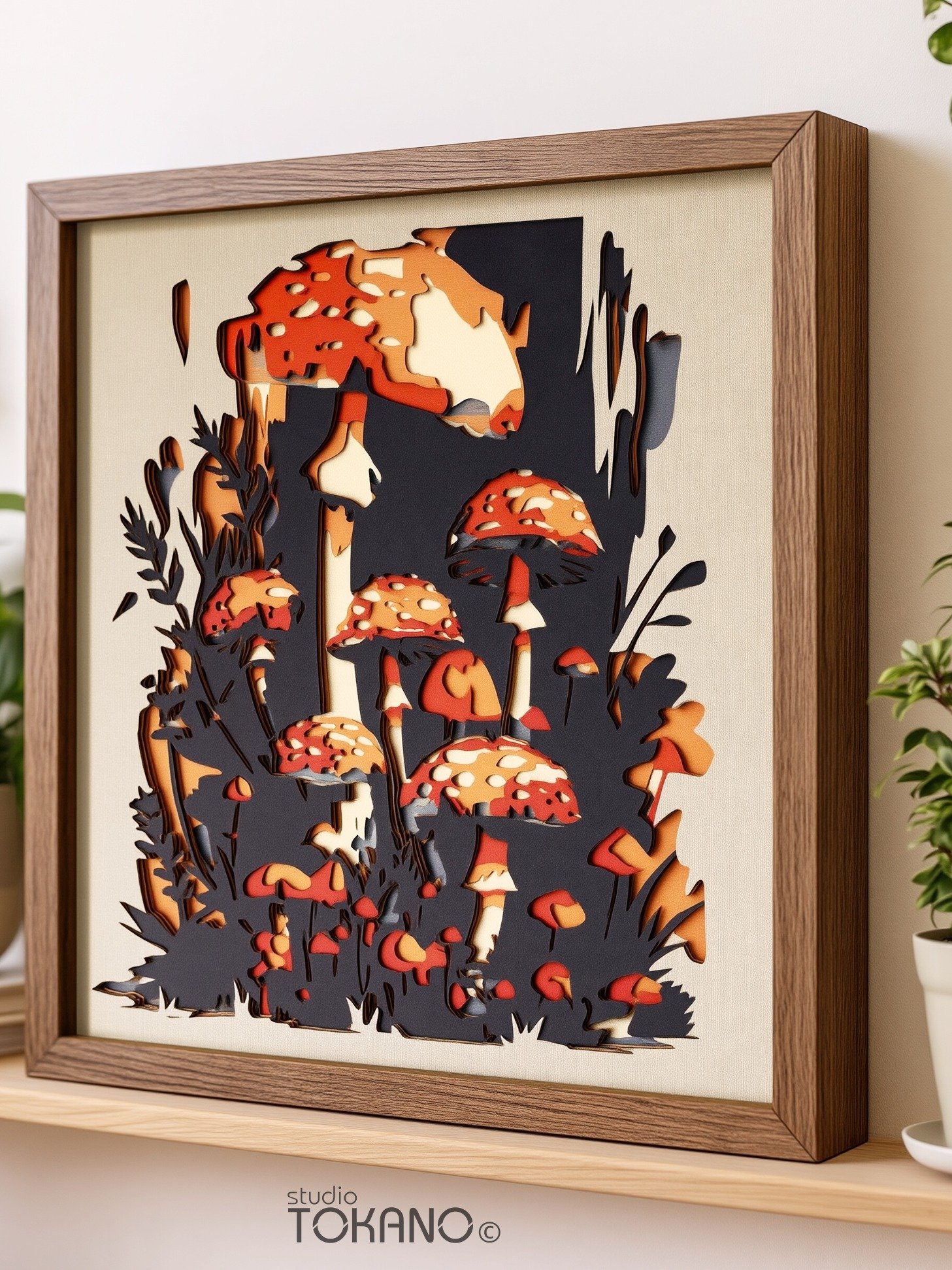 Enchanted Mushroom Shadow Box product image (3)