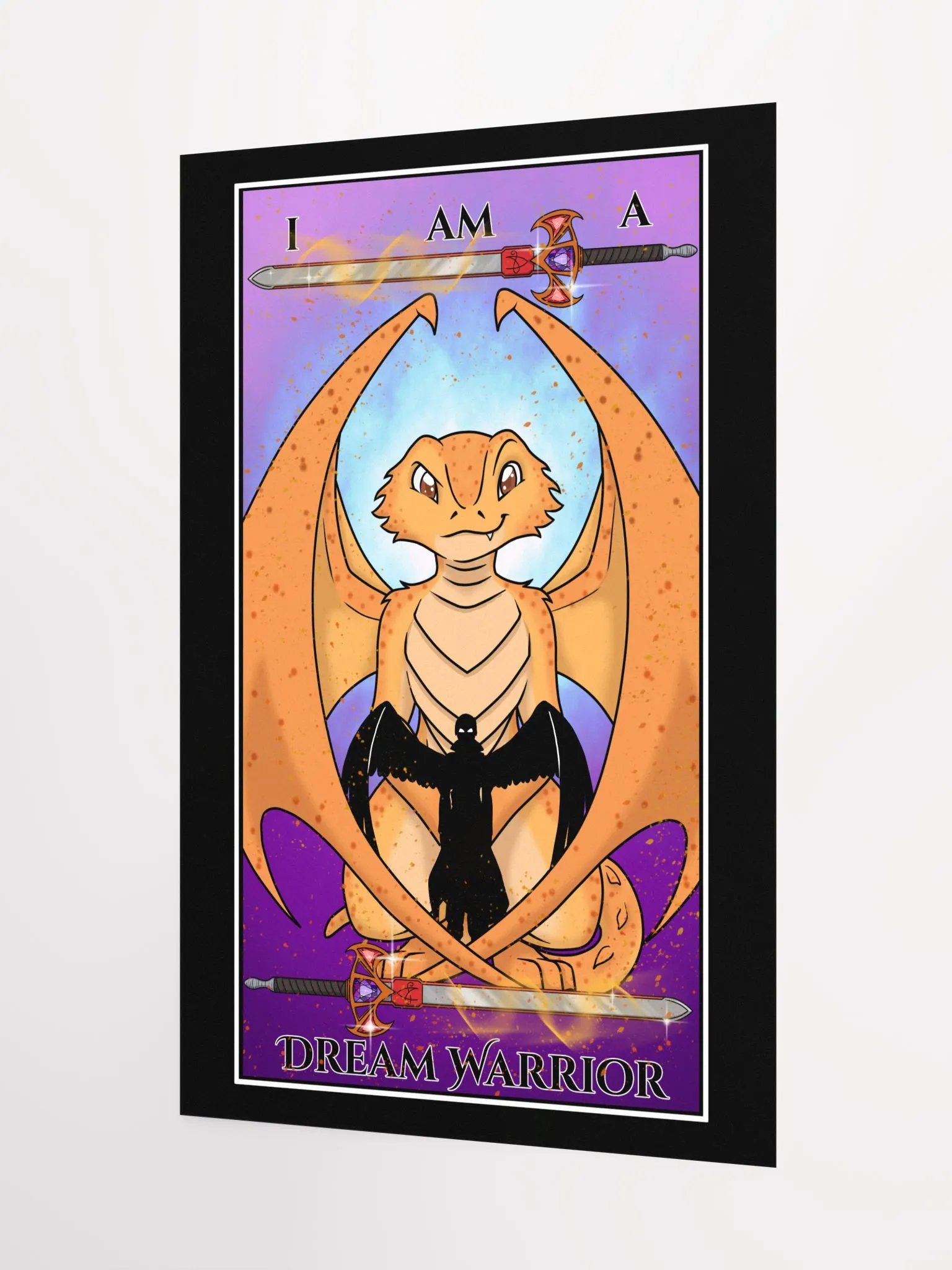Day of the Dragon "Strength" Tarot Card Poster product image (3)