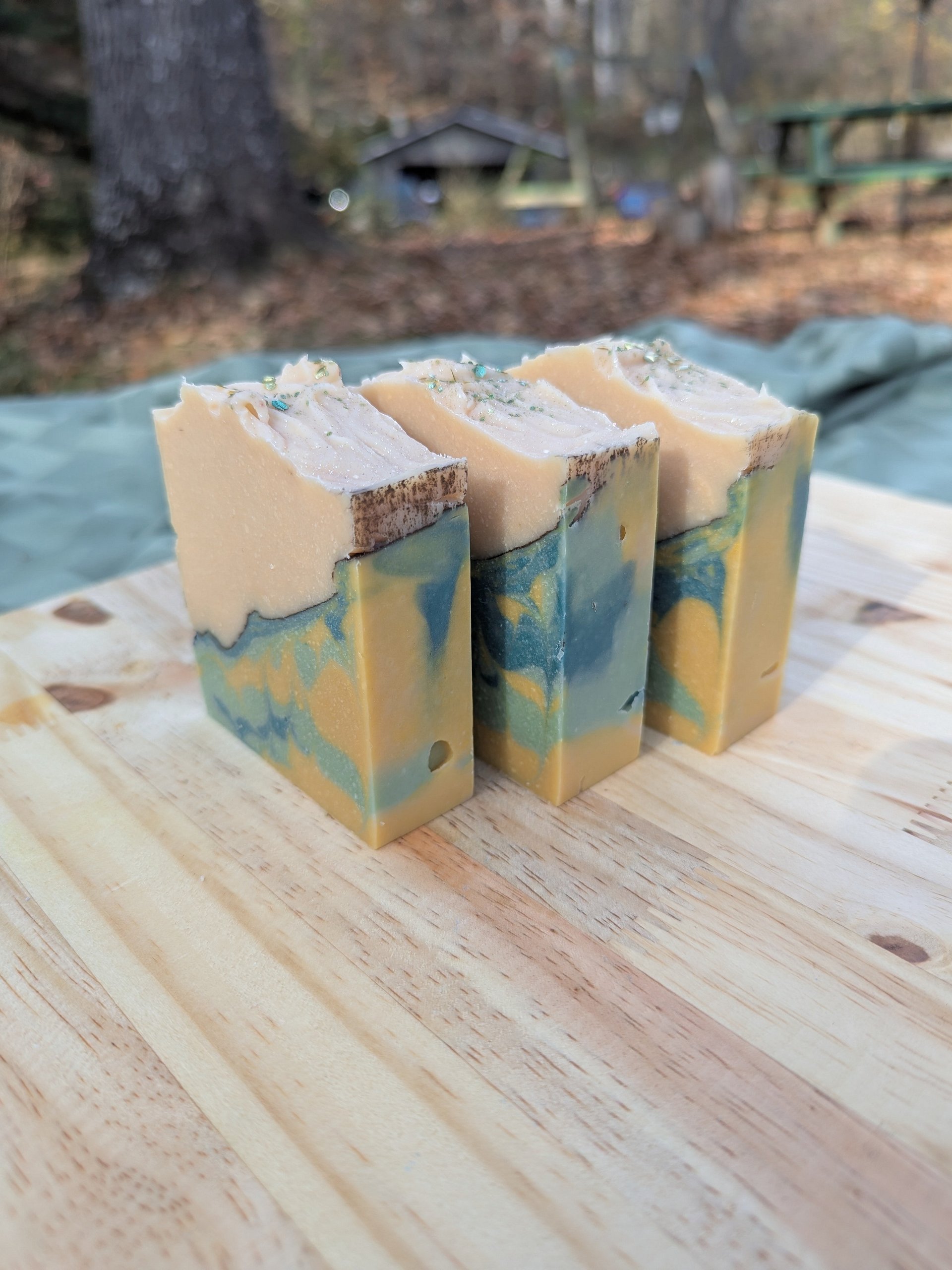 Pineapple Pine Cold Process Goat Milk Soap product image (7)