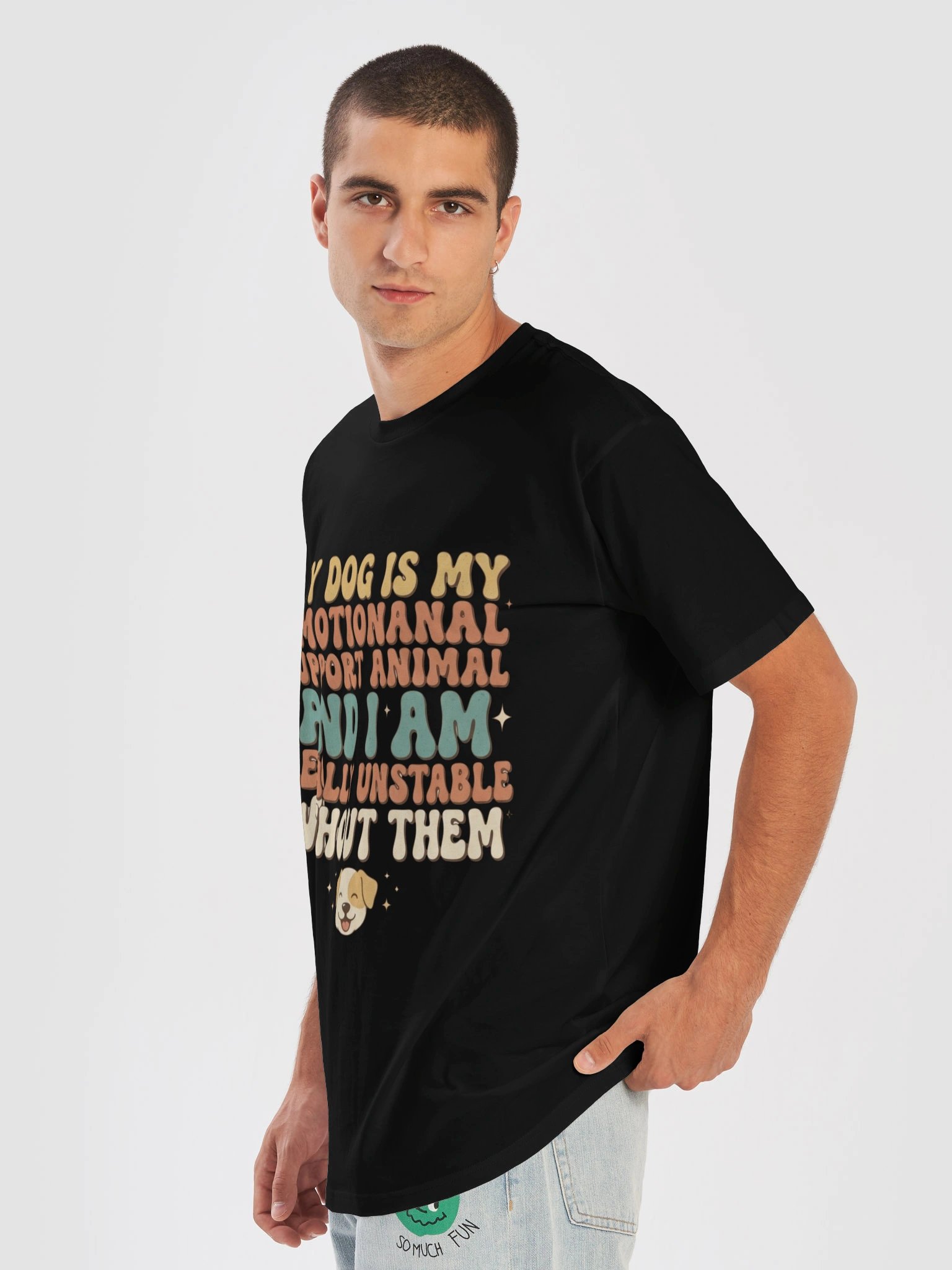 My Dog Is My Emotional Support Animal T-Shirt product image (7)