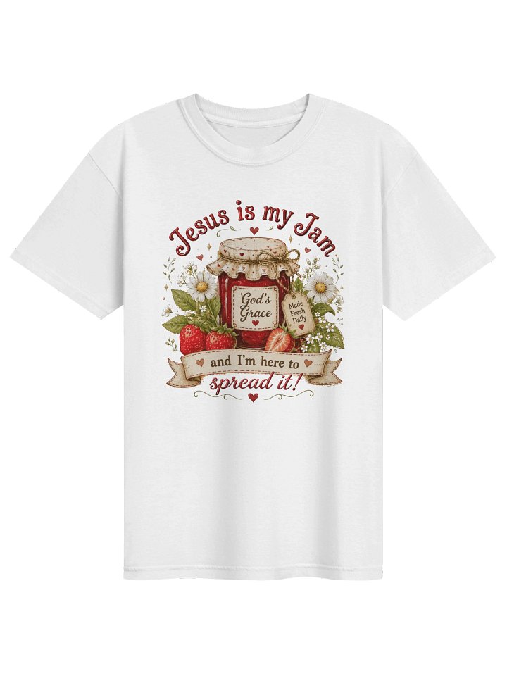 "Jesus Is My Jam" Comfort Colors® Graphic Tee product image (2)