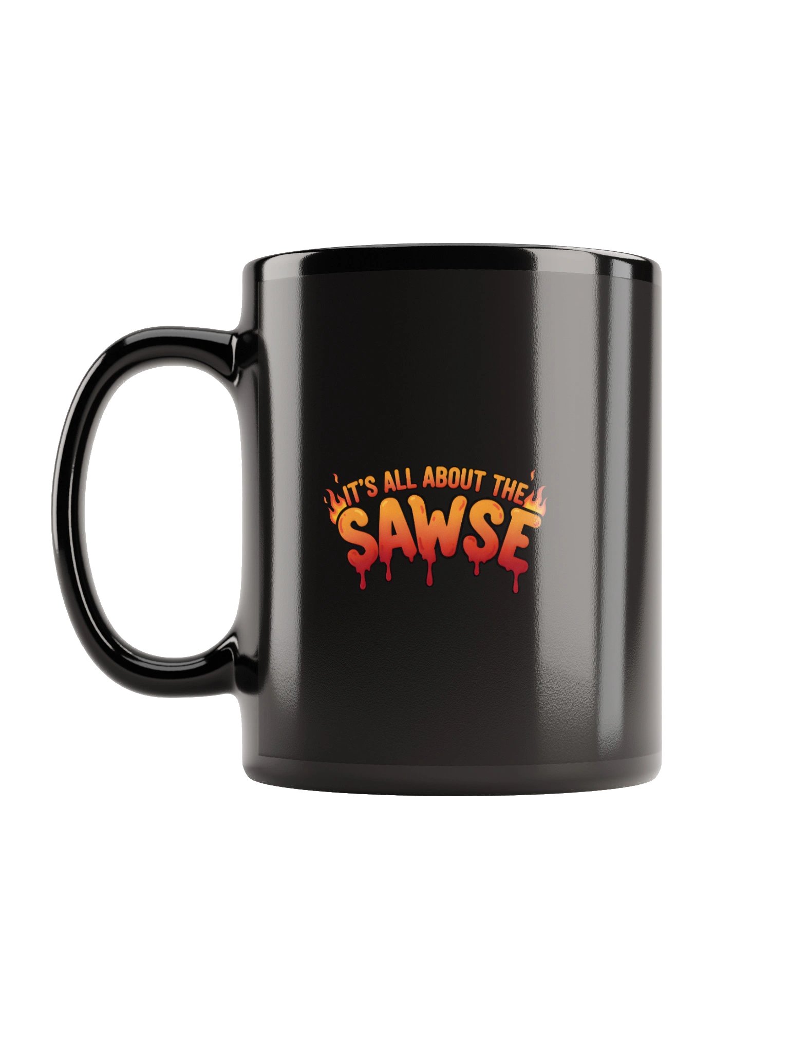 Brandon's Wing Review Flame Logo Mug | Parkers On The Go product image (12)
