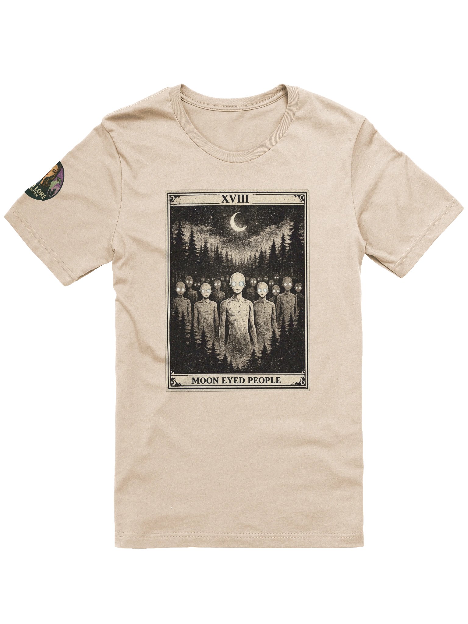 MOON EYED PEOPLE -THE MOON - SUPER SOFT T-SHIRT product image (97)