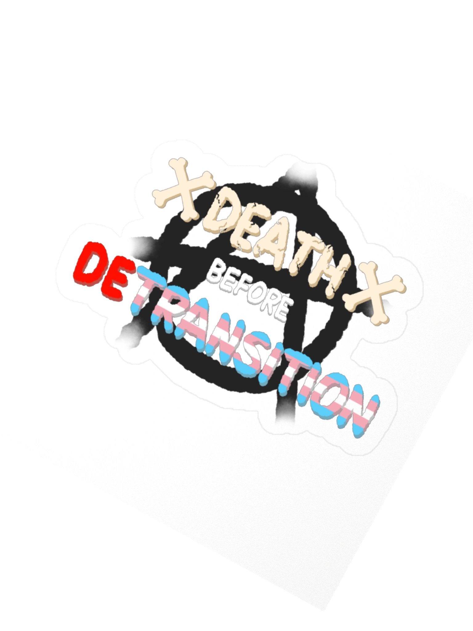 Death Before Detransition Sticker product image (6)