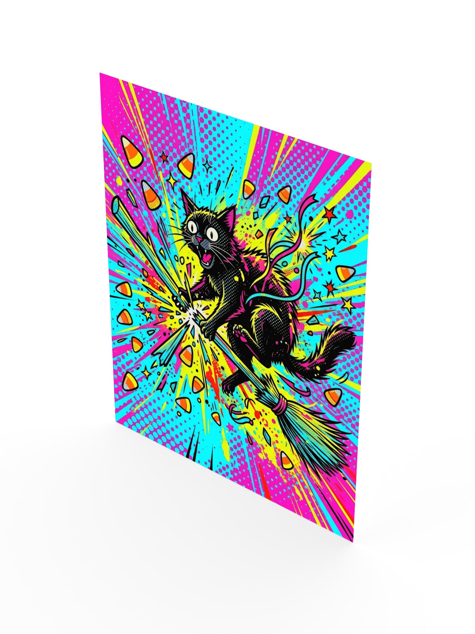 Broom Crash Cat Poster product image (17)