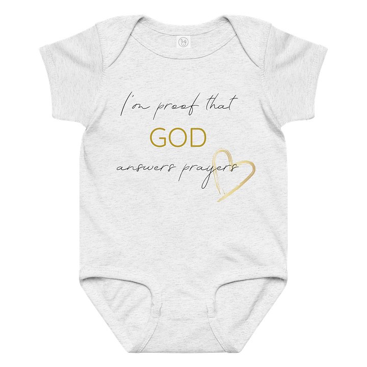 Proof that God answers prayers - black product image (1)