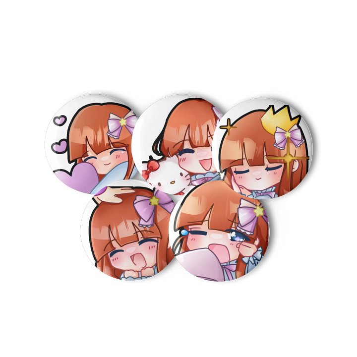 Button Set 2 - Sweet Lav product image (3)
