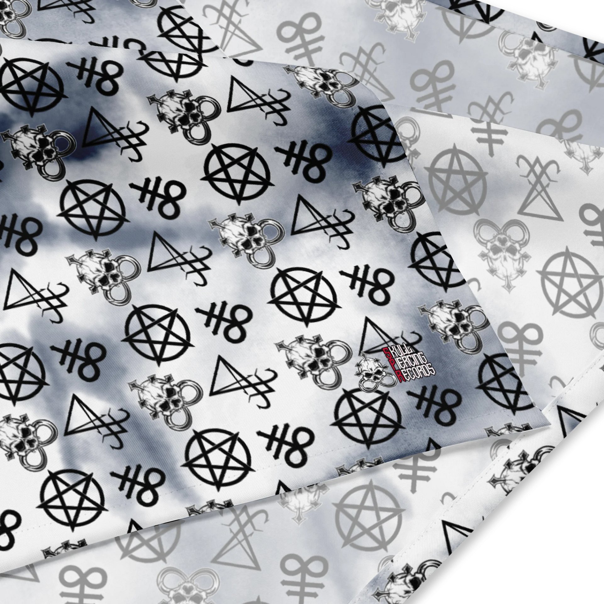 Skull Piercing Records Bandana product image (2)