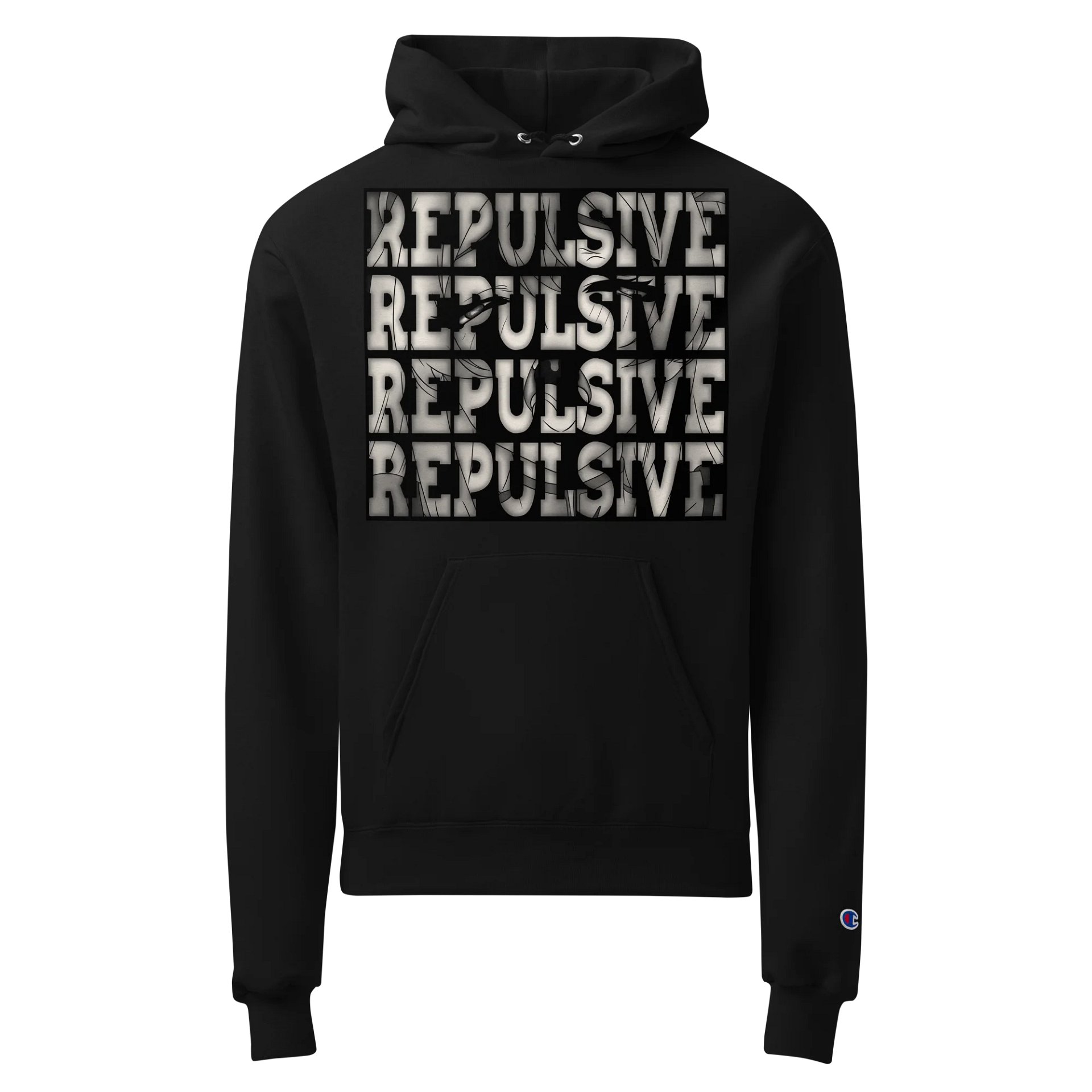 Repulsive "Oh! Face" - Premium Champion Hoodie product image (1)